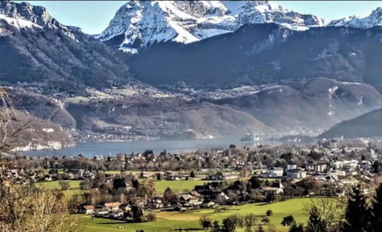 Quiet Studio In A House In Sevrier Annecy Lake Very Close To The Lake מראה חיצוני תמונה